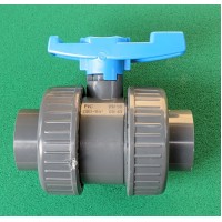 Ball Valve (split coupling) Solvent Weld 1.5"