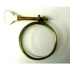 2" (50mm) Spiral Hose Clip (white)